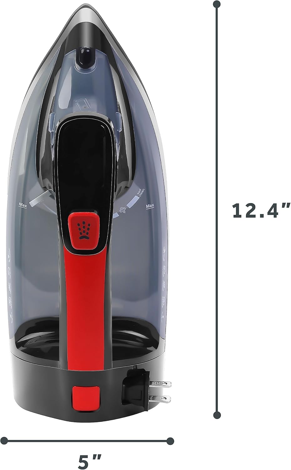 Plancha Sunbeam Professional Digital Iron Negro, Rojo 110V
