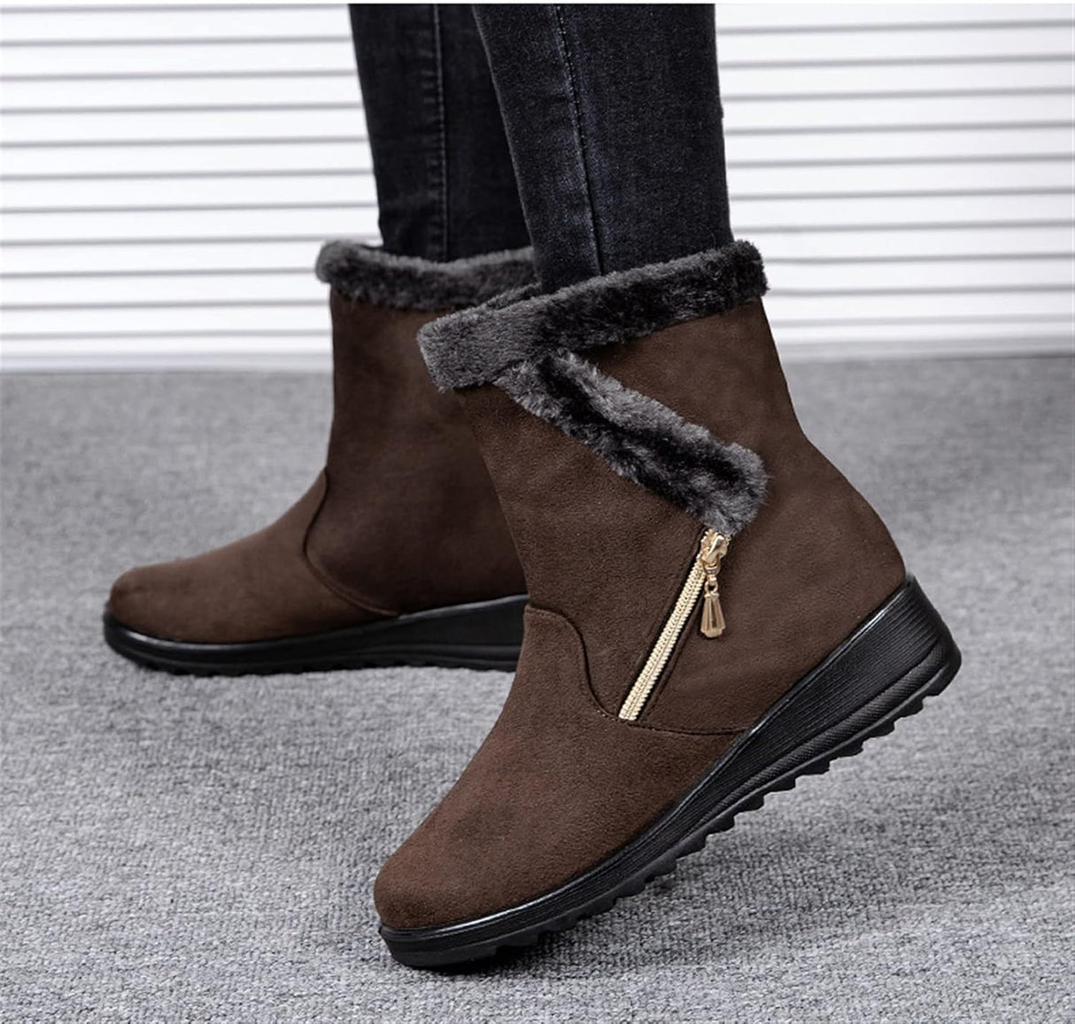 Botas de Invierno Impermeables para Mujer | Forradas con Chiporro | Antideslizantes