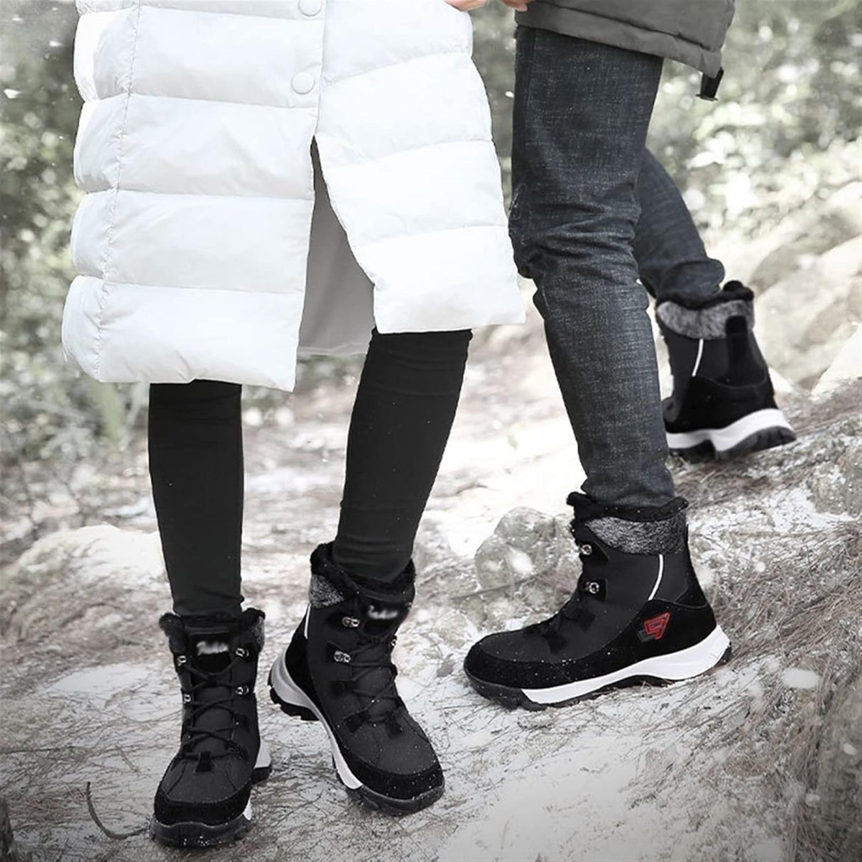 Botines de Invierno Outdoor caña alta Sherpa