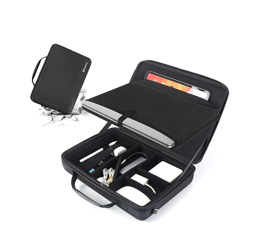 Smatree Maletín Rígido para Portátil de 13,3 Pulgadas Compatible con MacBook Pro