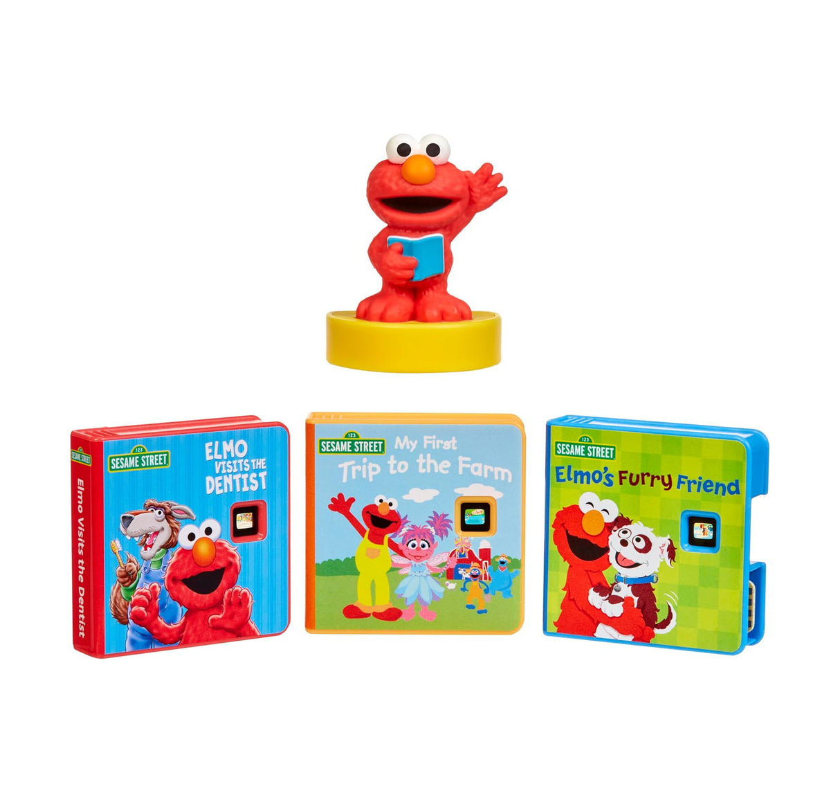 3 Historias, Reproducción de Audio y Libro para Sesame Street Elmo Friends