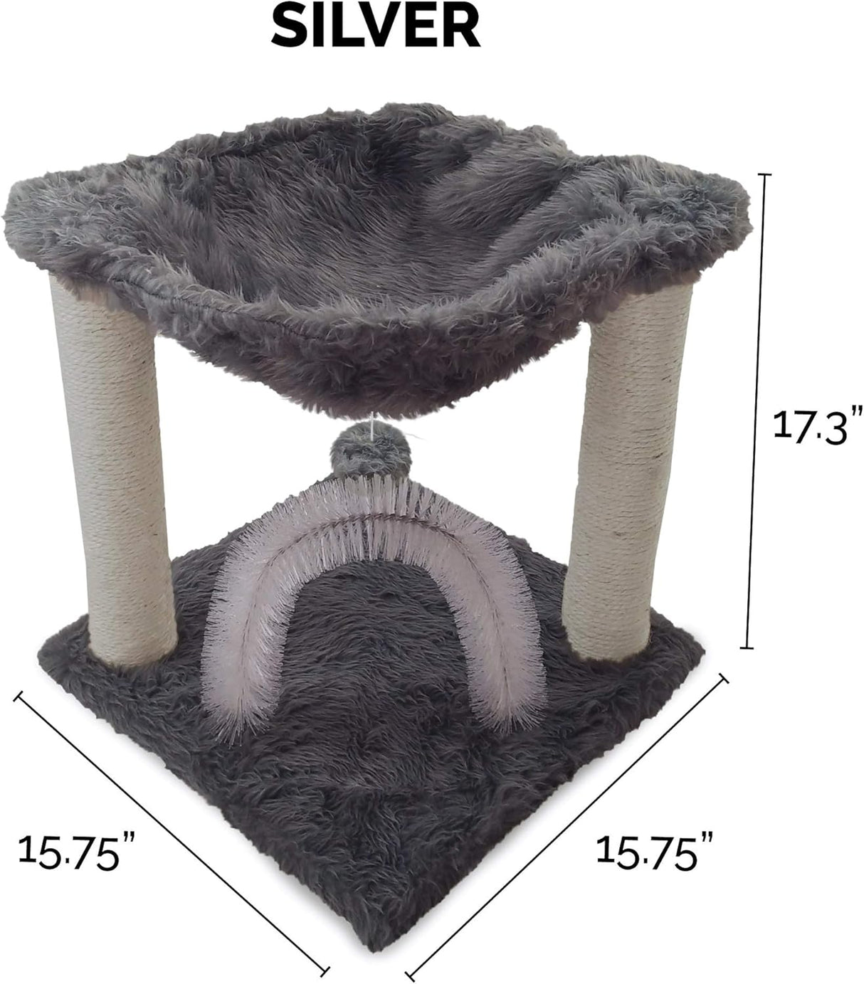 Centro de Juegos para Gatos Furhaven Tiger Tough Hammock Playground