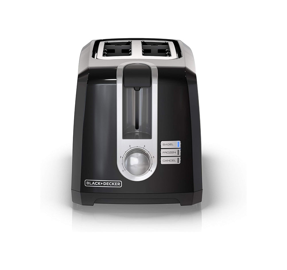 Tostadora de ranura extra ancha de 2 rebanadas Black + Decker 110V