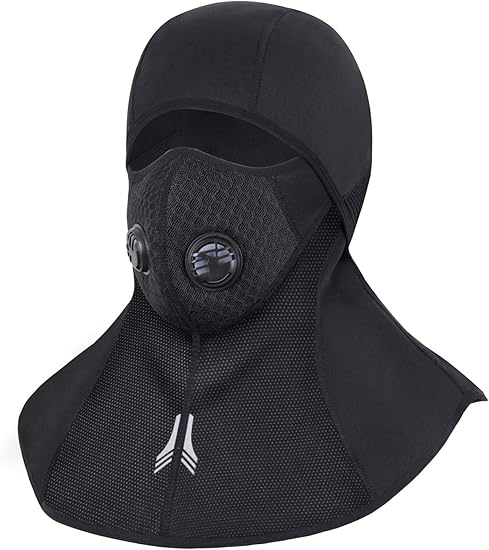 Pasamontañas para invierno, resistente al viento, impermeable, transpirable