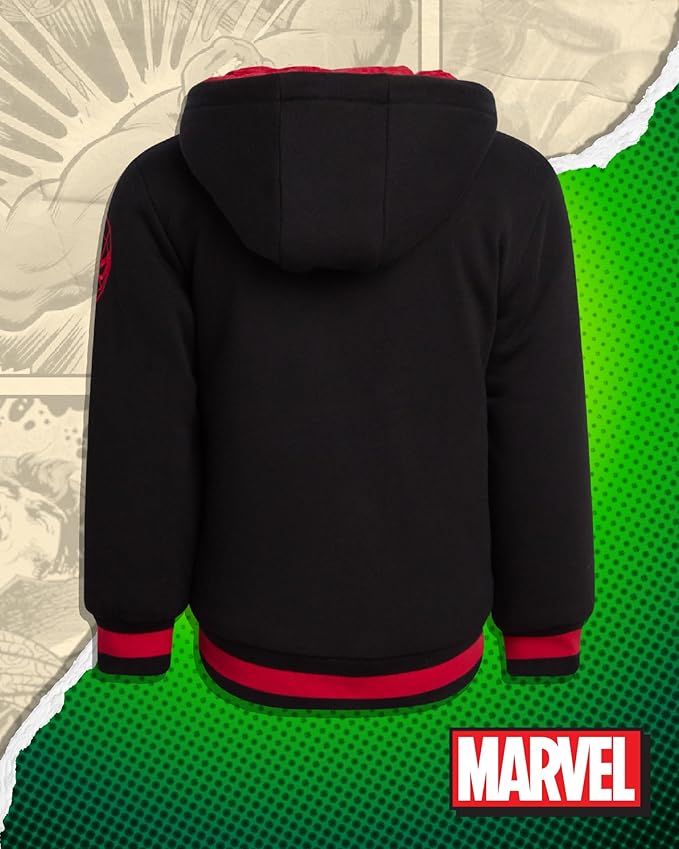 Poleron Hoodie Marvel Spider niños