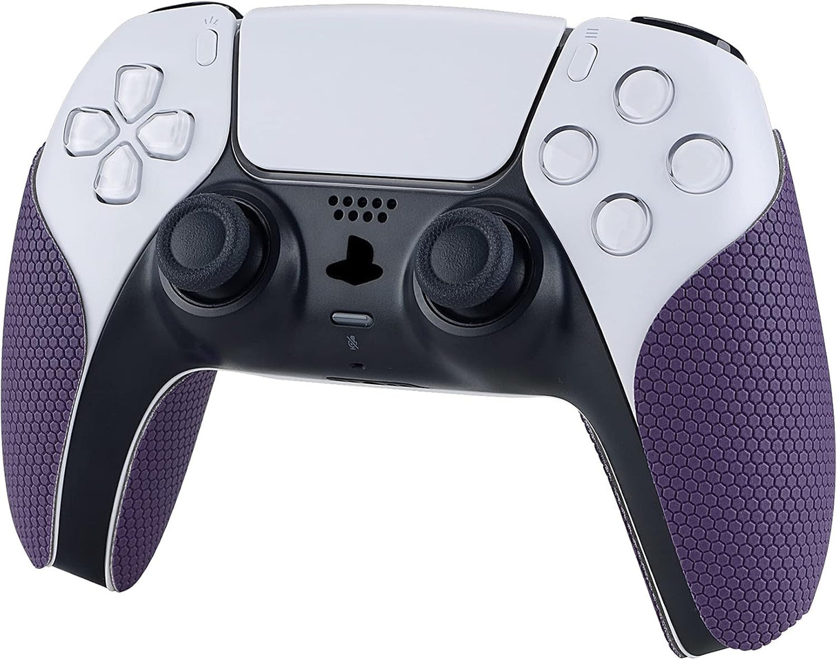 eXtremeRate PlayVital Purple Anti-Skid Grip para Control PS5 | Antideslizante | Absorbe el Sudor | Color Morado