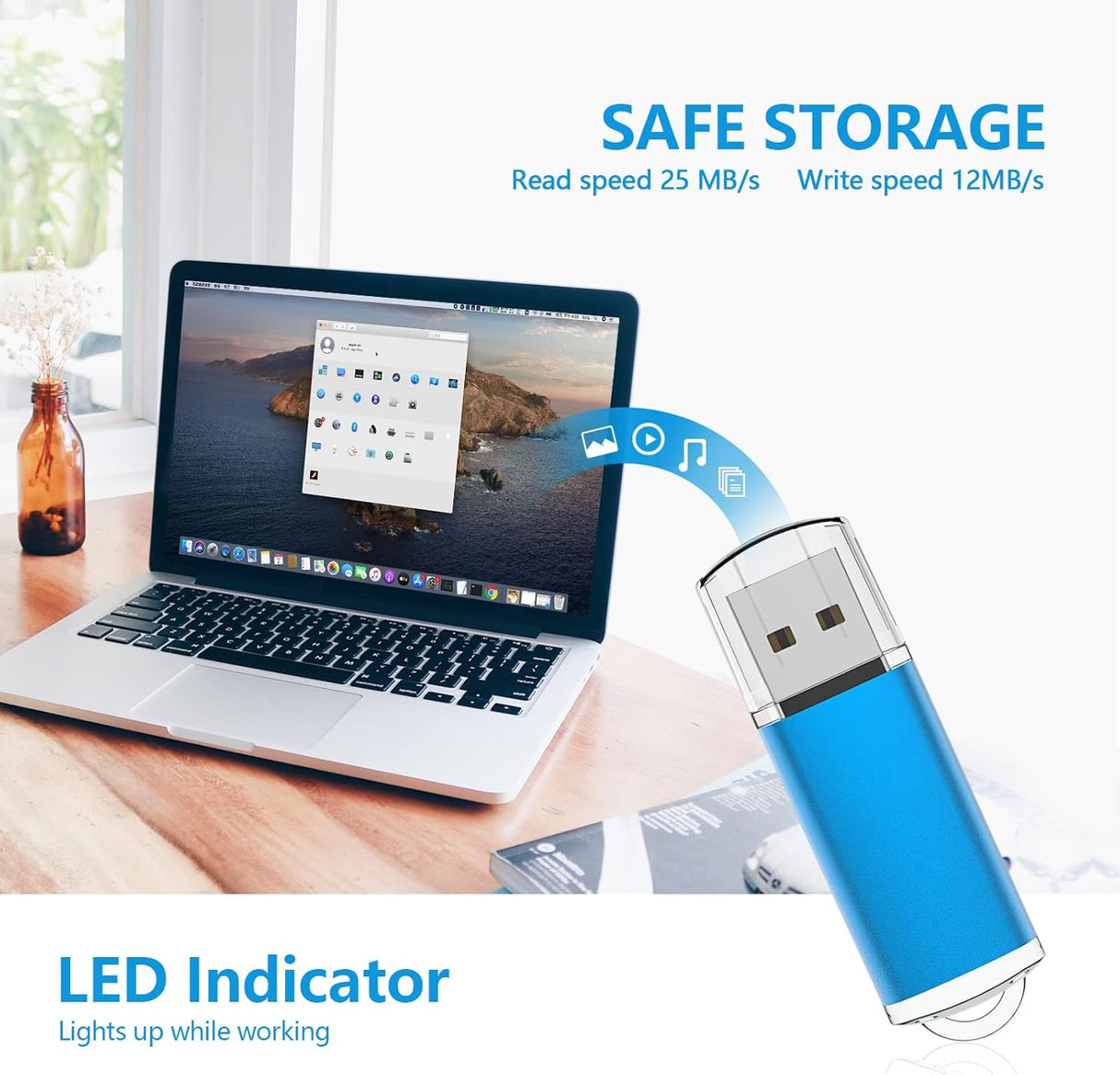 KOOTION Unidad flash de 32 GB, paquete de 10 unidades USB 2.0