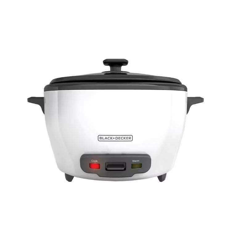 Arrocera BLACK+DECKER 7 L (28 tazas cocidas) 120 V blanca