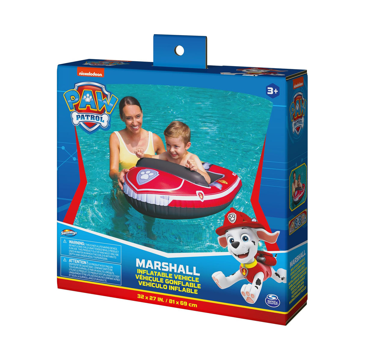Lancha inflable Paw Patrol