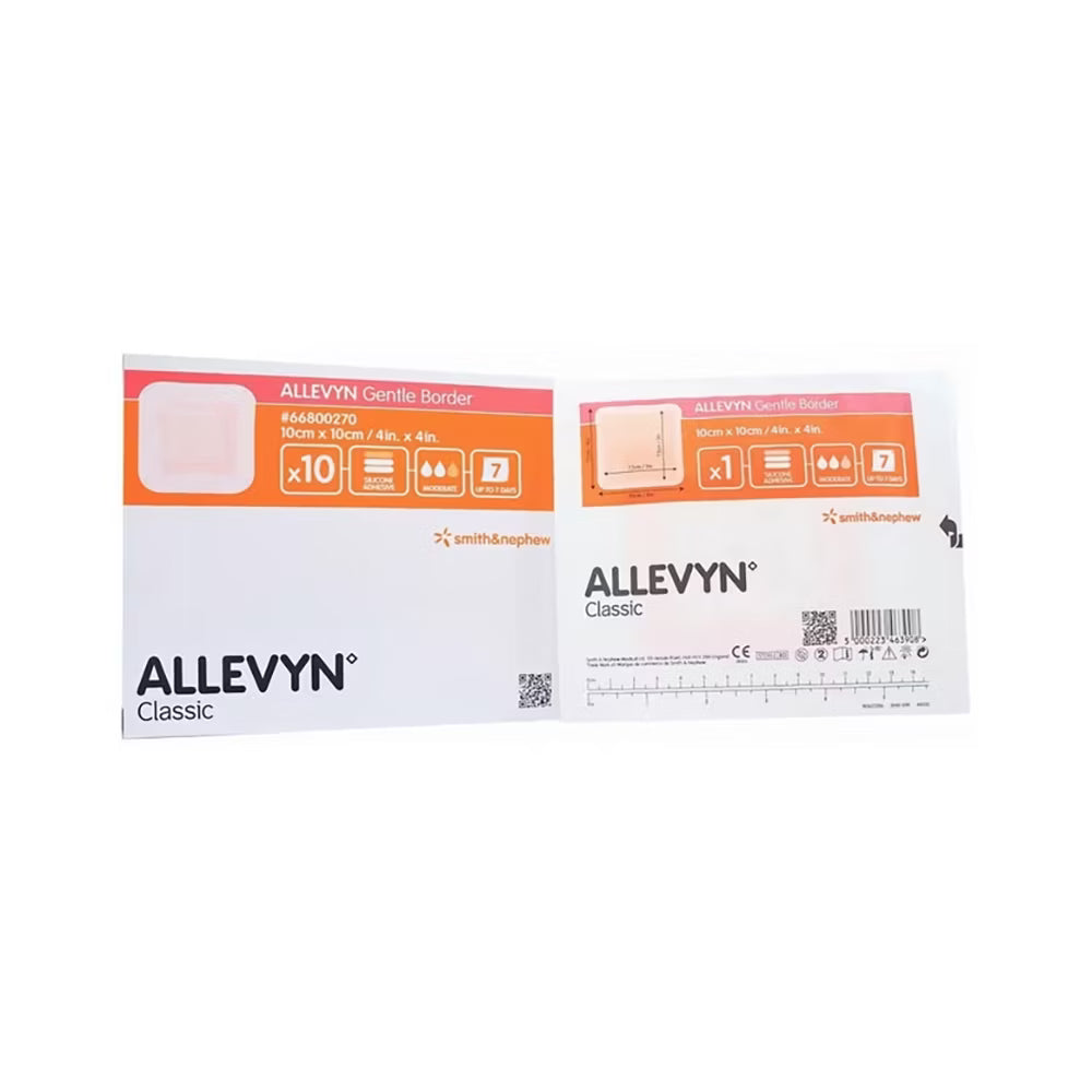 Apósito Allevyn Gentle Border Smith & Nephew 10 Unidades