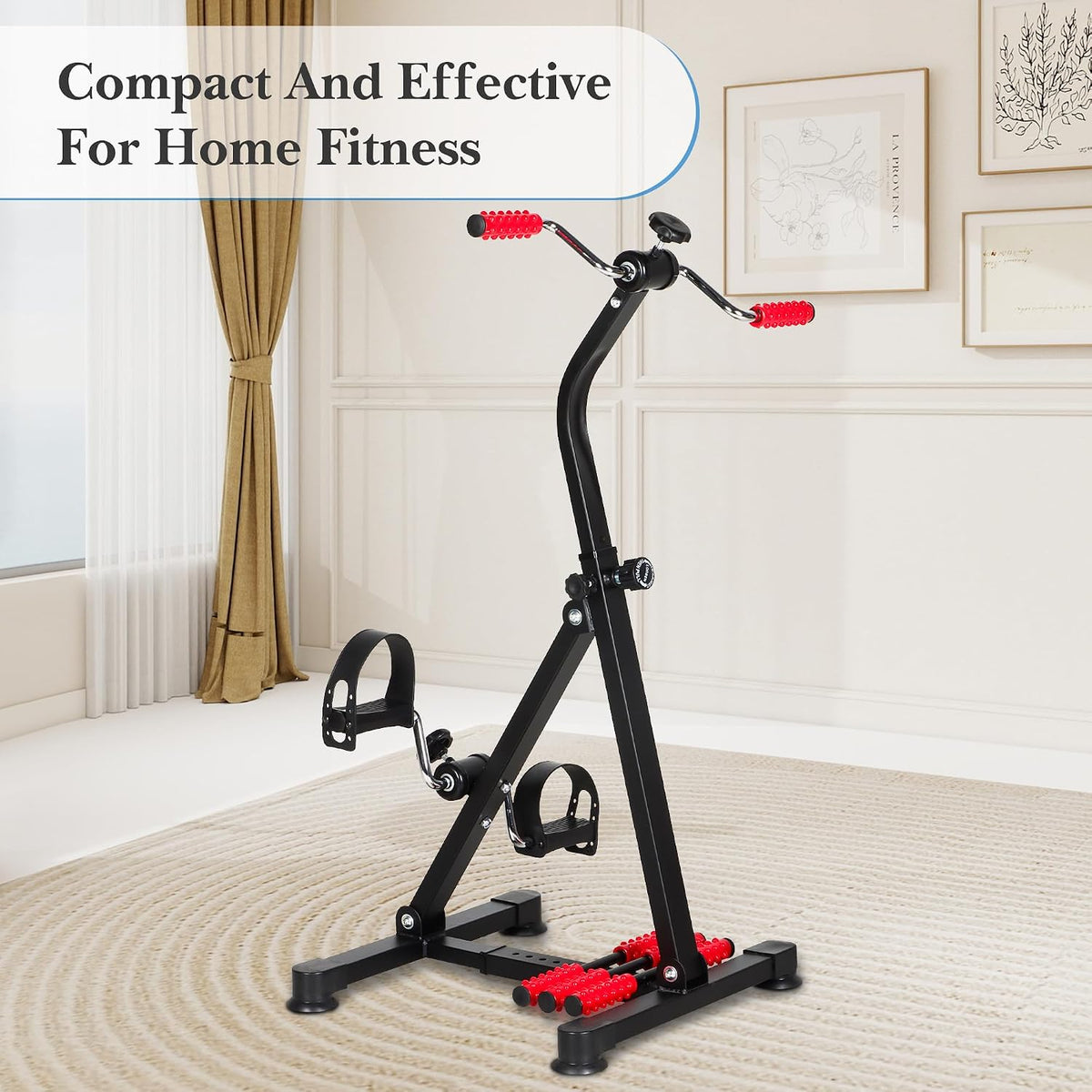 NIdreamCE Pedaleador Ajustable para Brazos y Piernas – Ejercicio y Rehabilitación