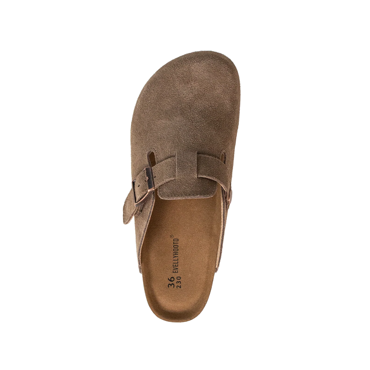 Sandalias Corkelle 8555 | Gamuza | Punta Redonda | Color Camel |
