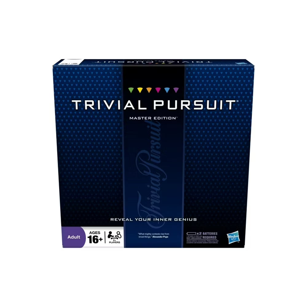 Juego de preguntas Hasbro Gaming Trivial Pursuit Master Edition Version en Ingles