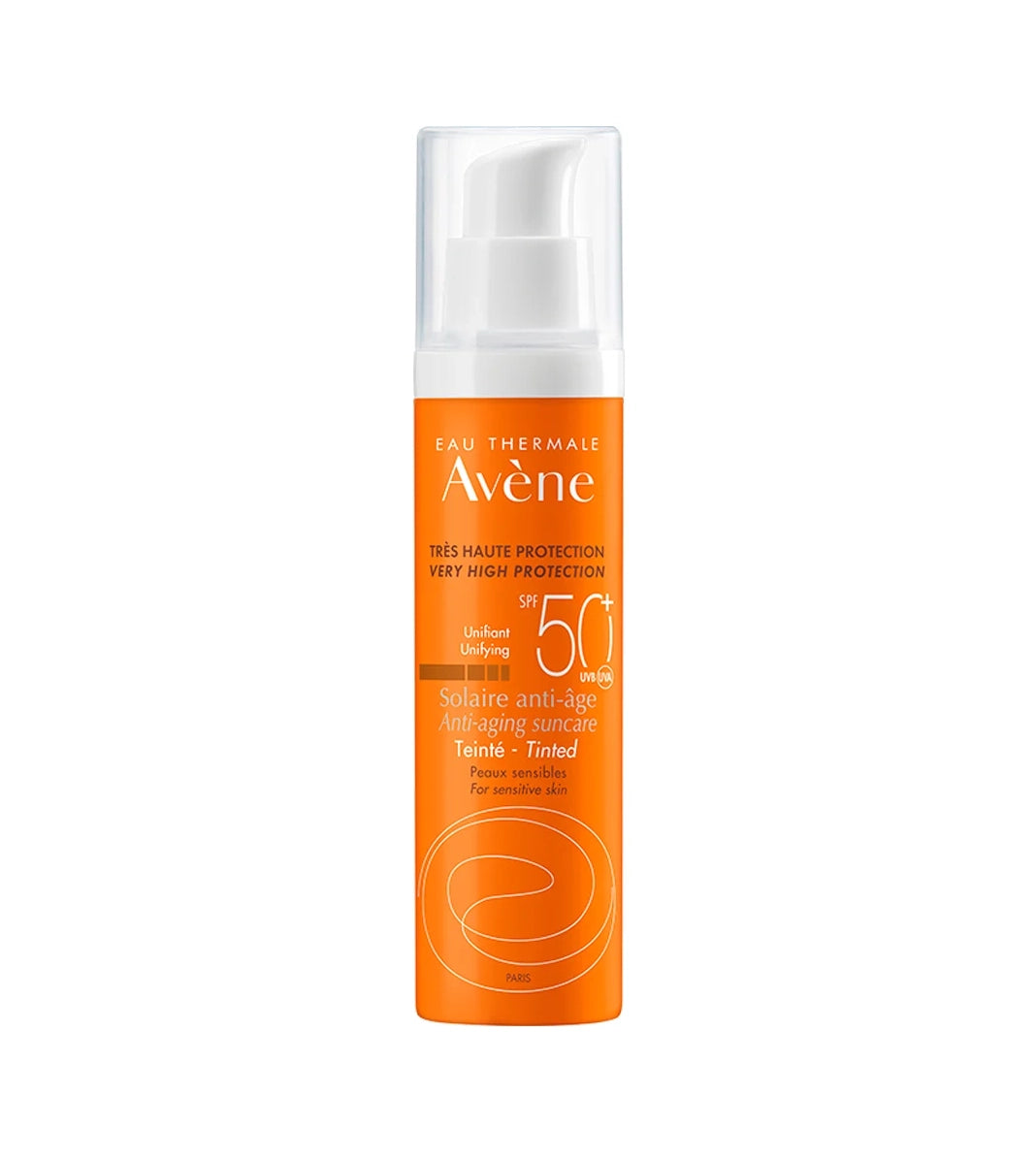 Eau Thermale Avene Fluido Solar Antiedad Con Color SPF50+ x 50 mL
