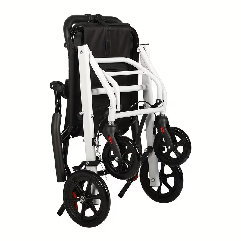 Silla de Ruedas de Traslado Liviana Portable