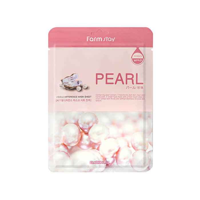 Mascarilla facial Farmstay Visible Difference Pearl