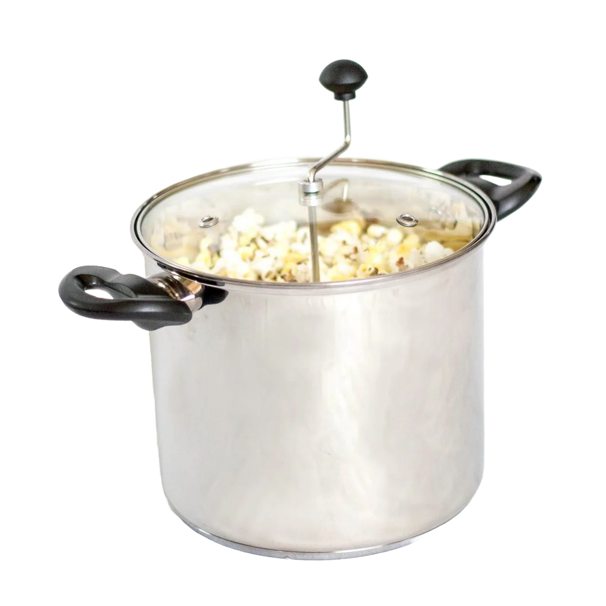 Lehman's All Popped! No Measure! Popcorn Popper – Olla para Palomitas de Maíz en Cocina 4,5 L