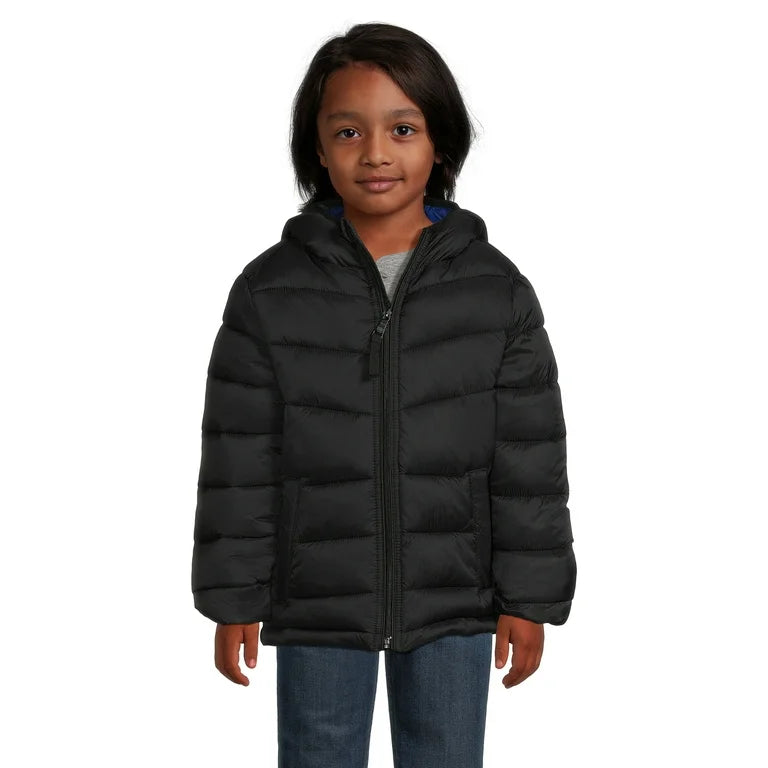 Urban Republic Chaqueta Acolchada Plegable para Niños con Capucha