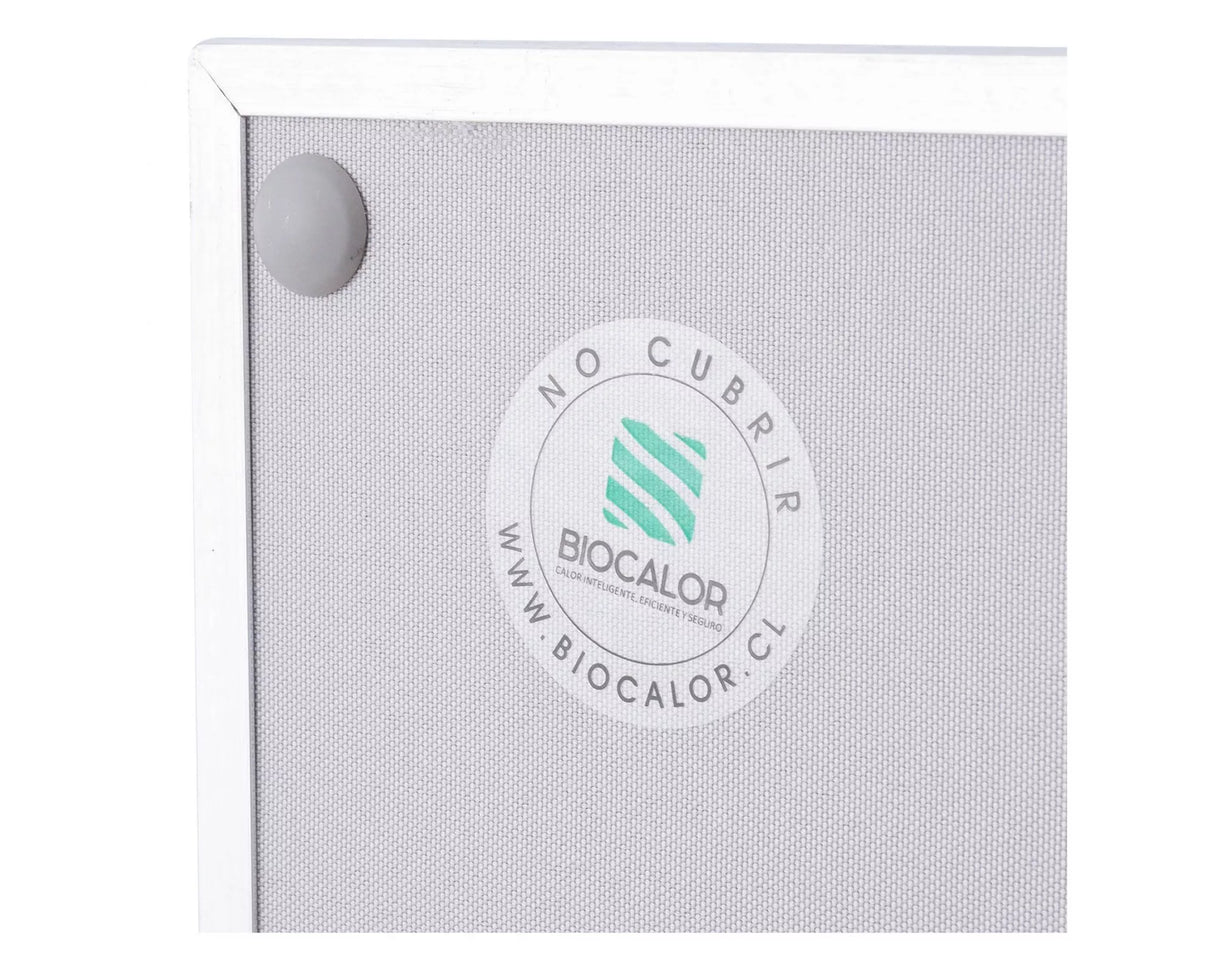 Panel Calefactor Biocalor Biofabric 370 Watts Ultradelgado Gris