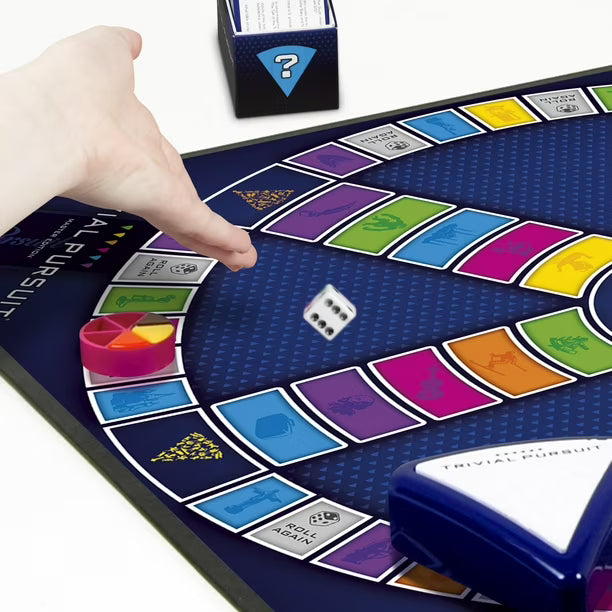 Juego de preguntas Hasbro Gaming Trivial Pursuit Master Edition Version en Ingles