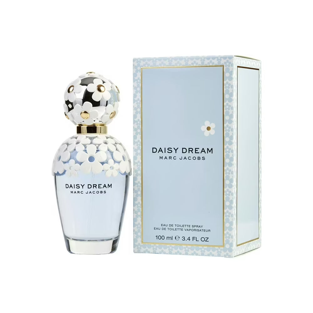 Perfume Marc Jacobs Daisy Dream Eau de Toilette EDT 100 ml para Mujer | Fragancia Floral Frutal Fresca y Elegante