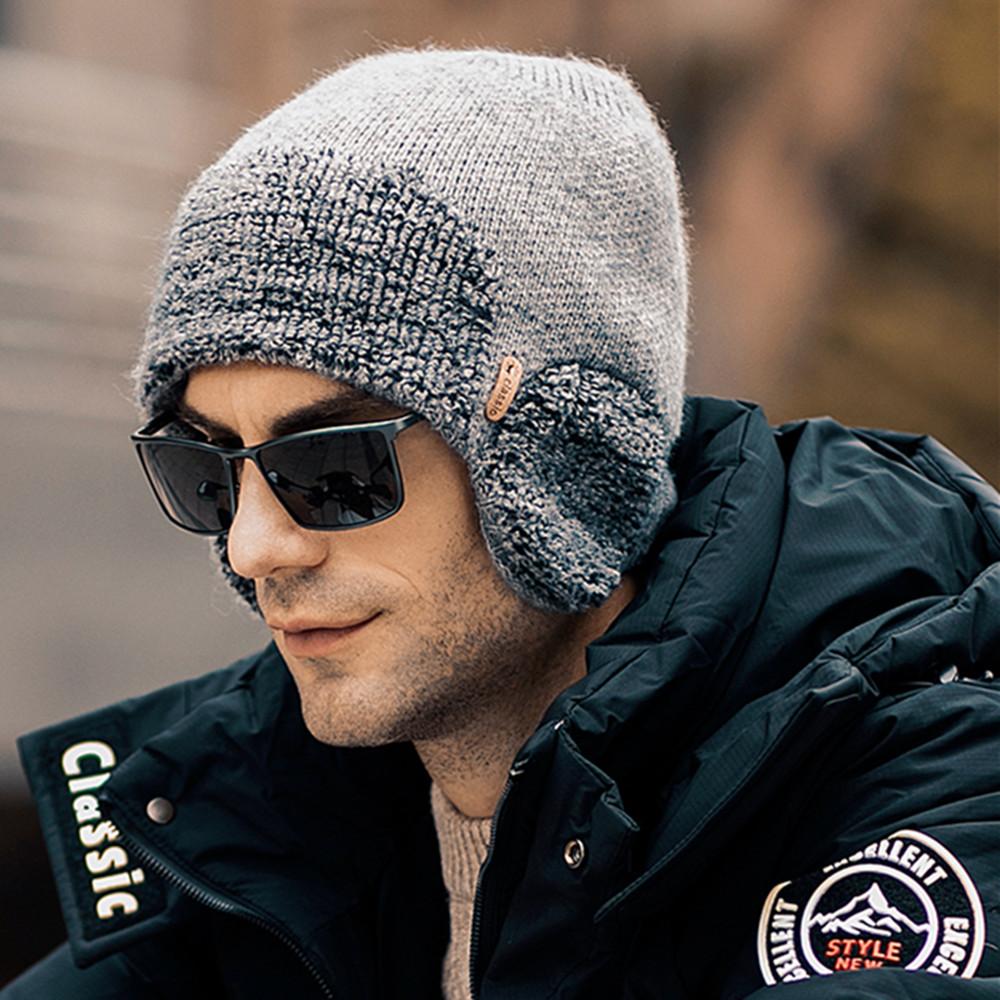 Gorro De Punto Para Con Protección Para Los Oídos Adulto