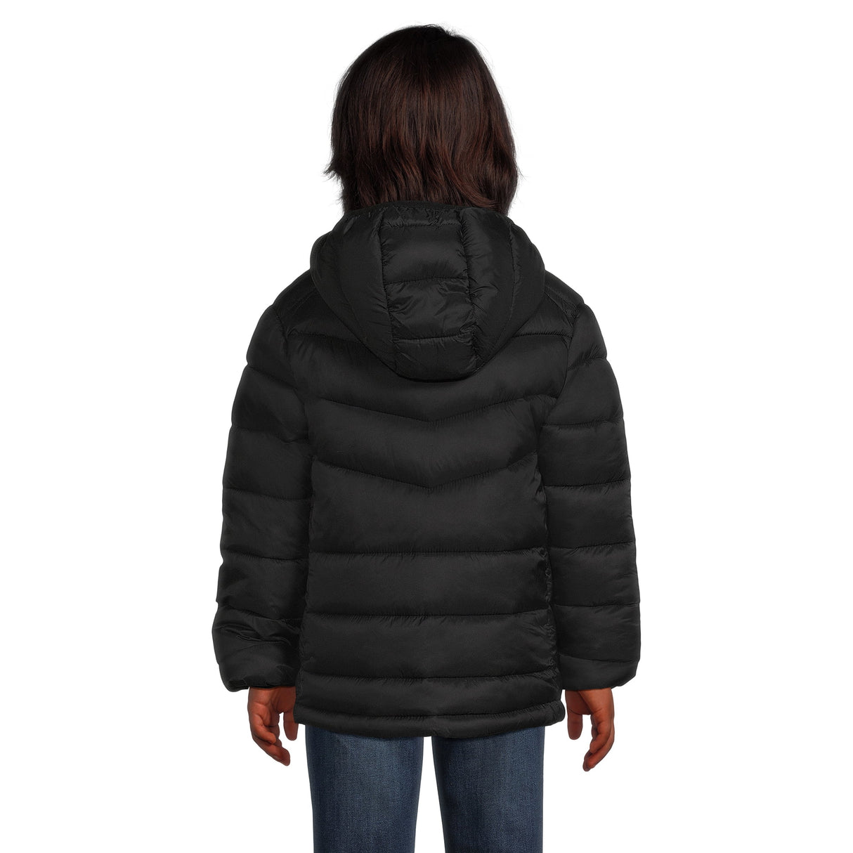 Urban Republic Chaqueta Acolchada Plegable para Niños con Capucha