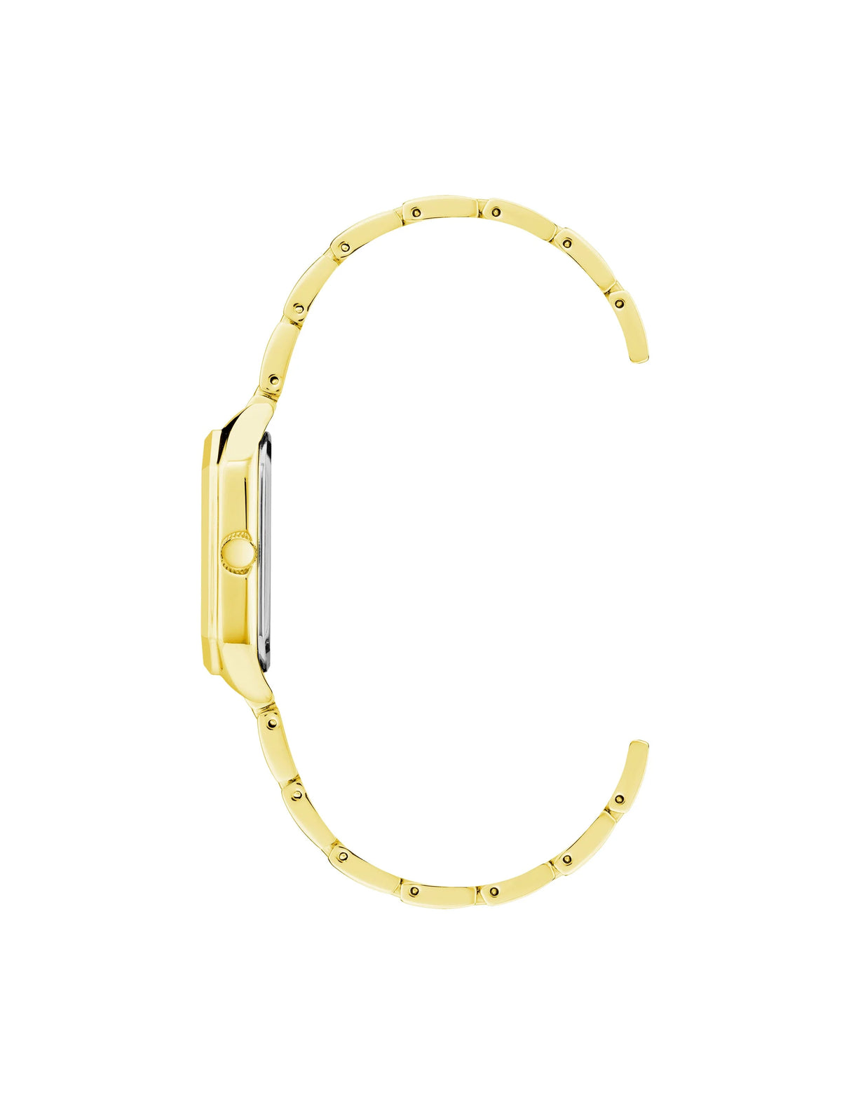 Reloj Anne Klein Octagonal Shaped Metal Bracelet Watch | Mujer | Dorado con Esfera Nácar Rosa
