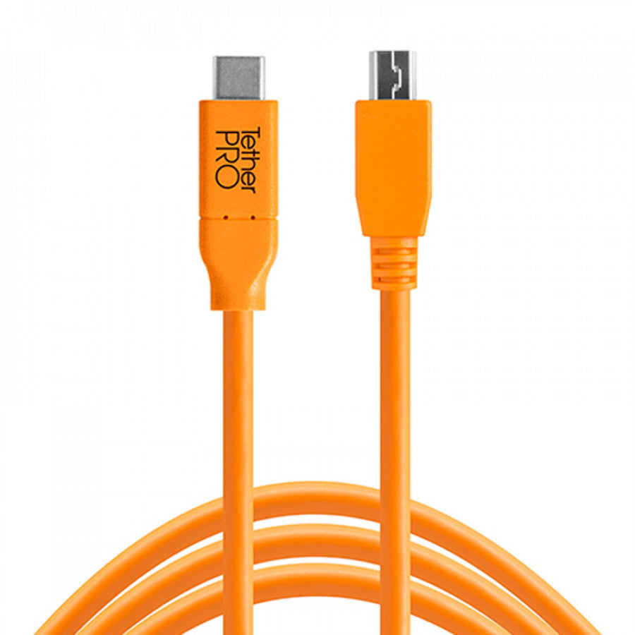 Tether Tools CUC2415 Cable USB-C a Mini-B 5-Pin de 4.60mts