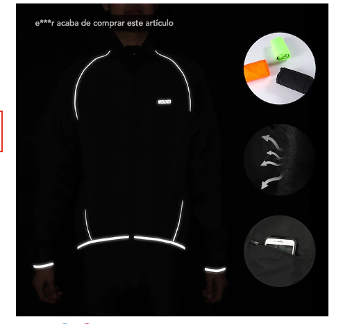 Chaqueta de Ciclismo Chaqueta para lluvia Invierno Impermeable