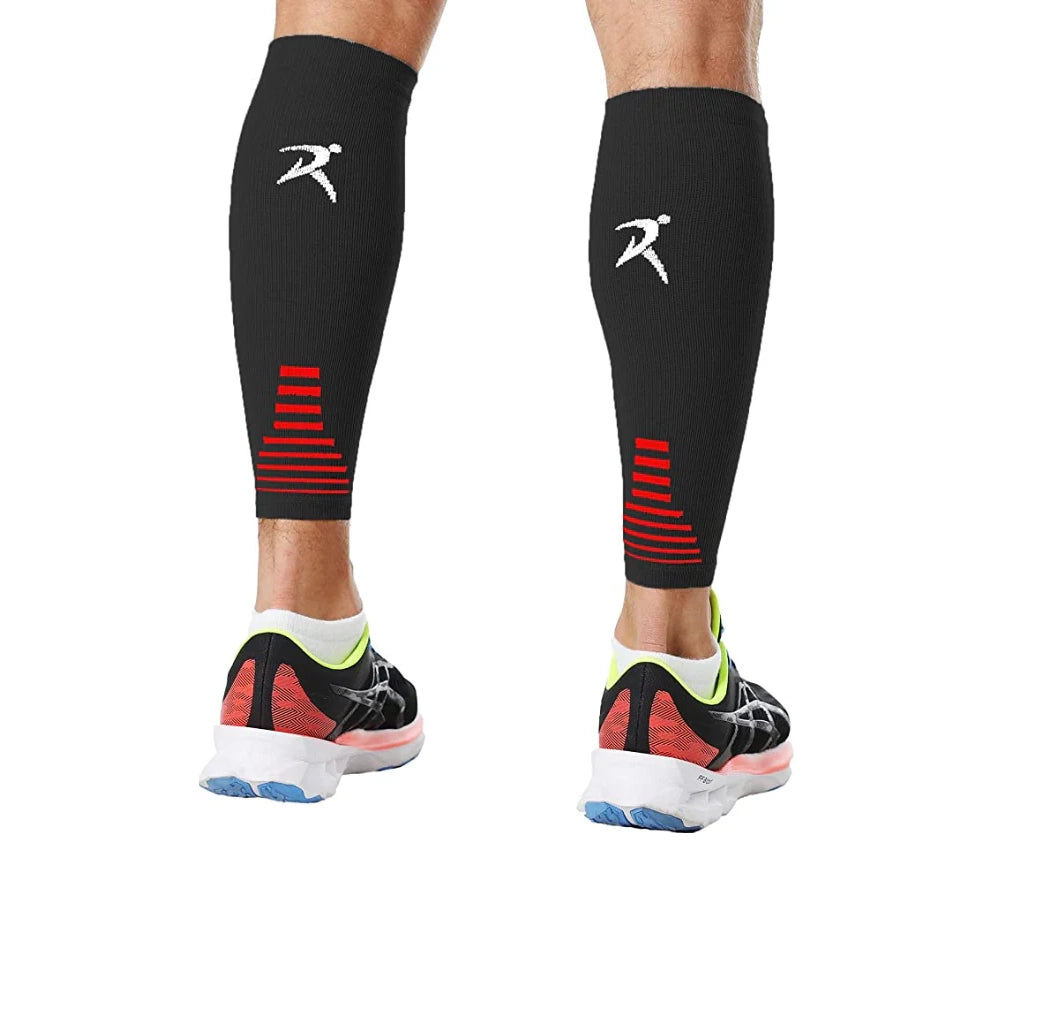 Mangas de compresión Rymora para pantorrilla, deportiva, para correr, unisex, para adulto
