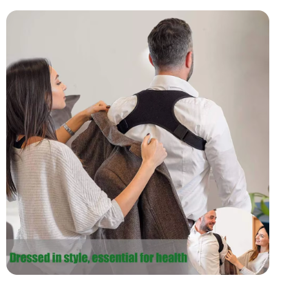 Corrector de postura de espalda para hombre y mujer