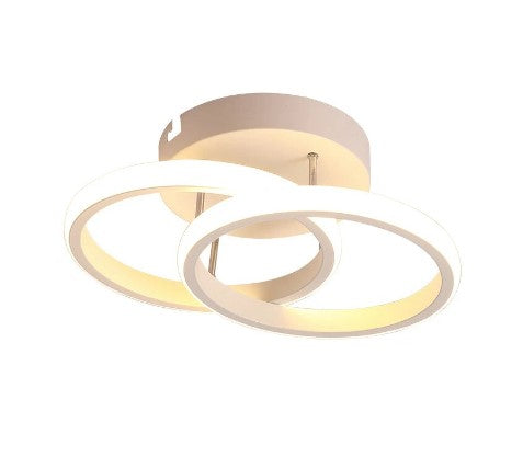 Lámpara de Techo Led acrílica moderno Circular 18w