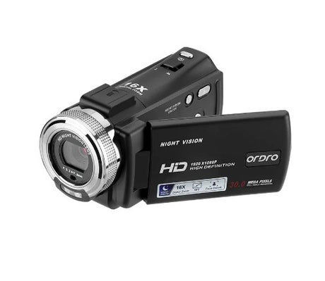 Cámara de vídeo HDV-V12 1080P, Vision noctura