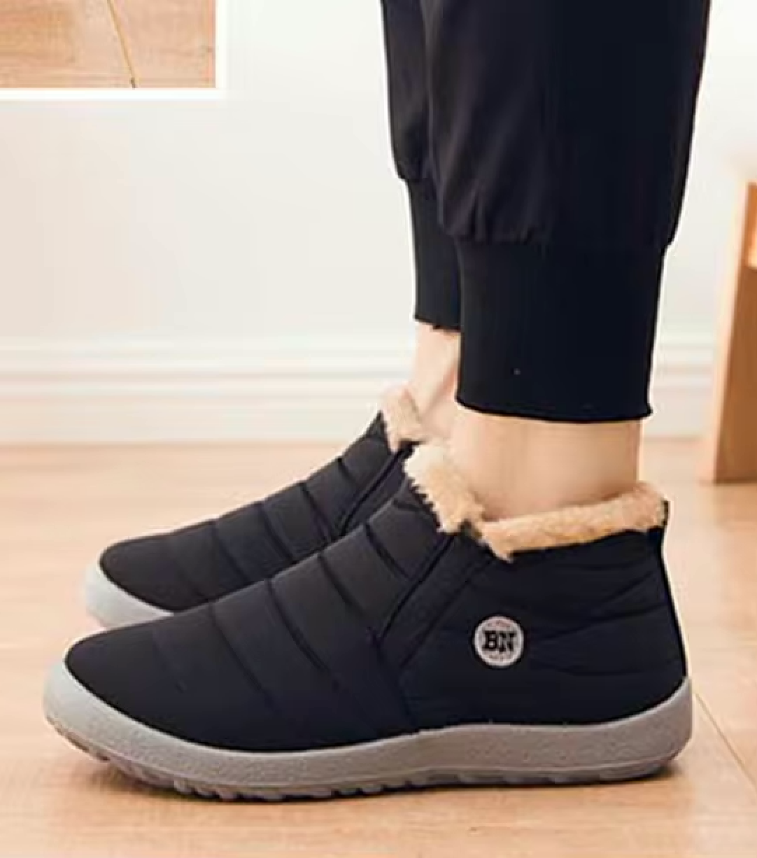 Zapatillas térmicas de algodón botas de nieve de invierno