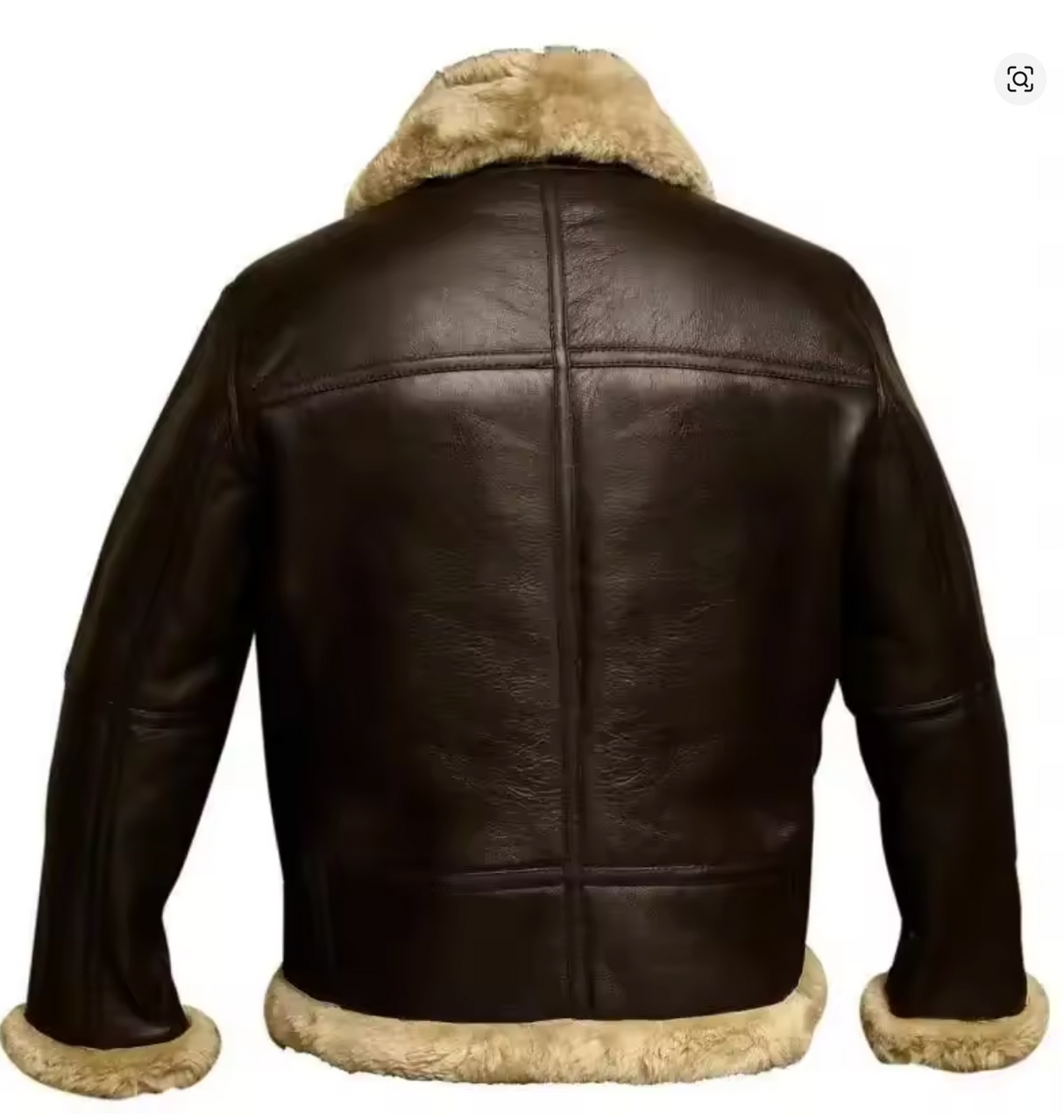 Abrigo de piel engrosado para hombre