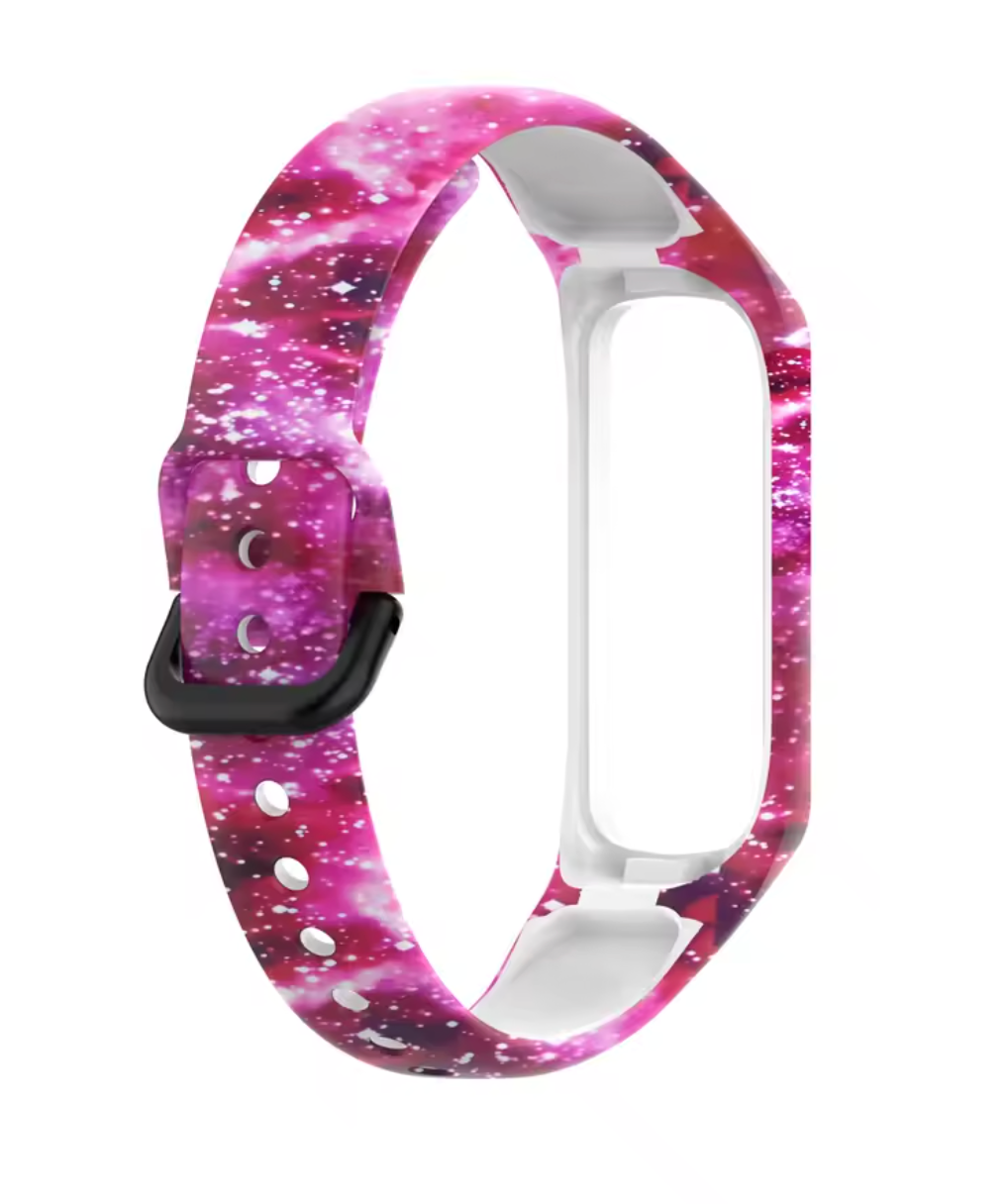 Correa silicona de repuesto colorida y texturas para Samsung Fit SM-R220