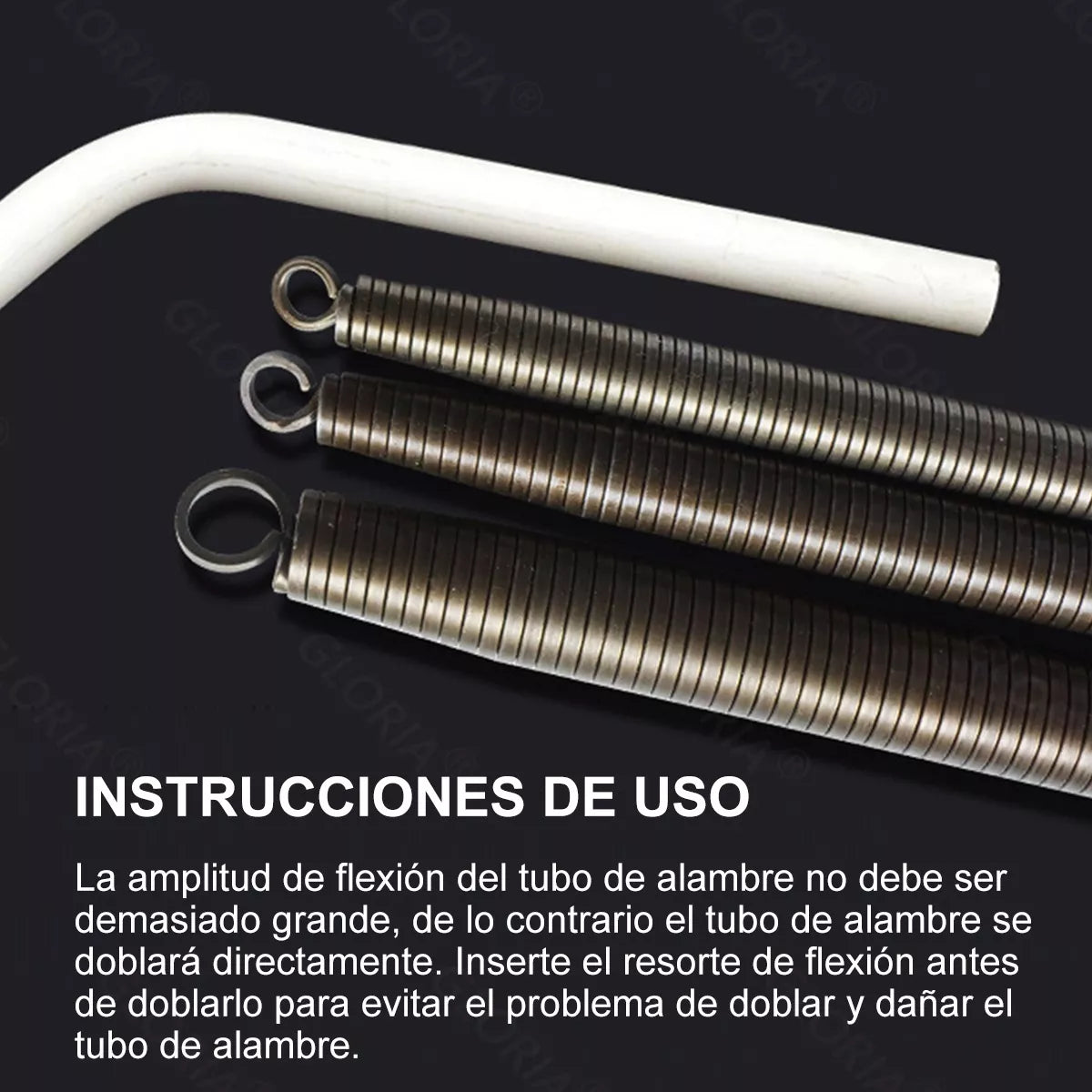 Tubo De Resorte Pvc Tubería Dobladora De Mantas Pistolas 3pk