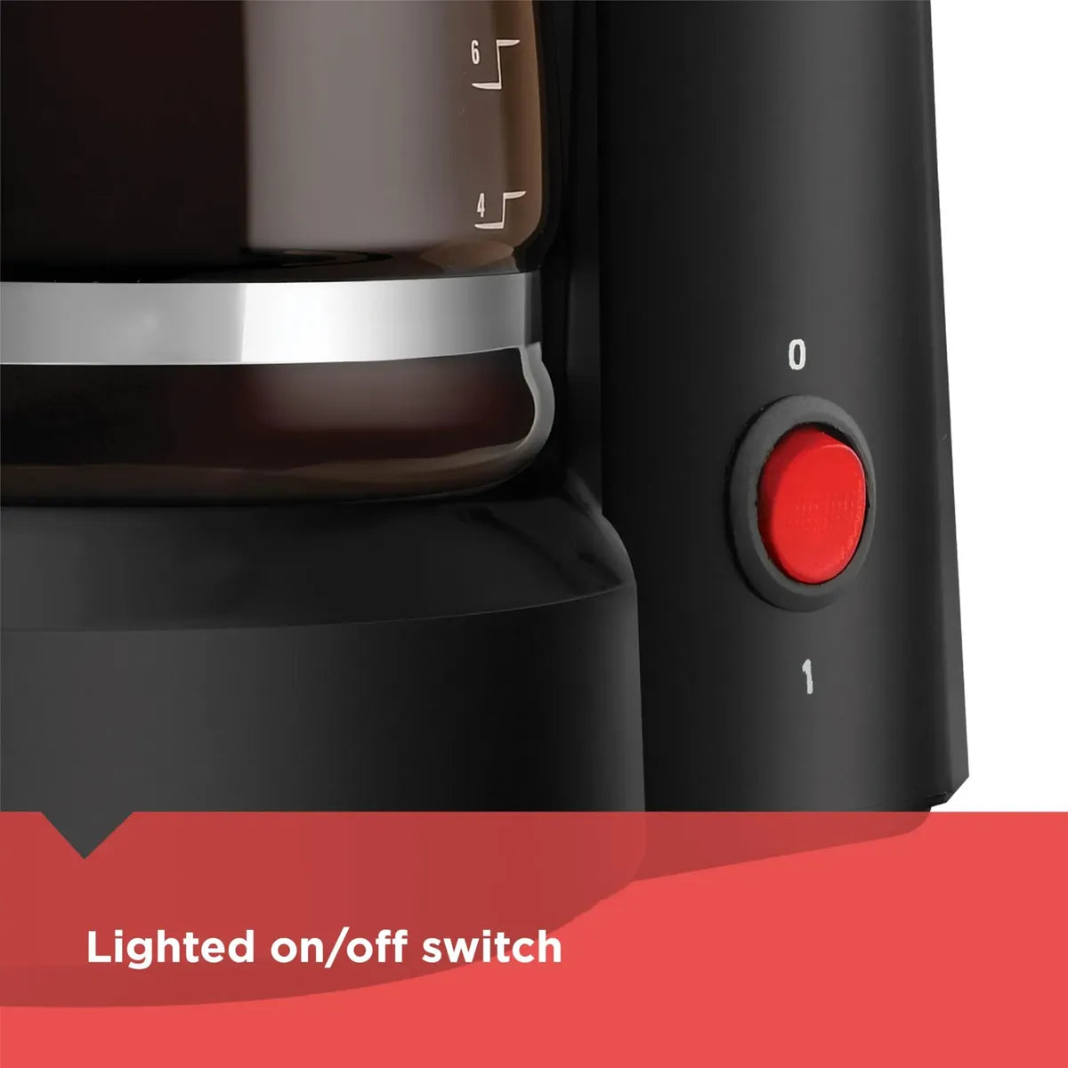 Cafetera Black+Decker DCM600B 5 Tazas | Jarra de Vidrio | 120V