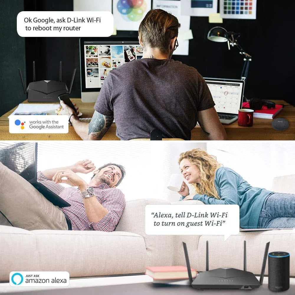 Router Wifi D-link Ac2600 Smart Mesh (dir-2640)