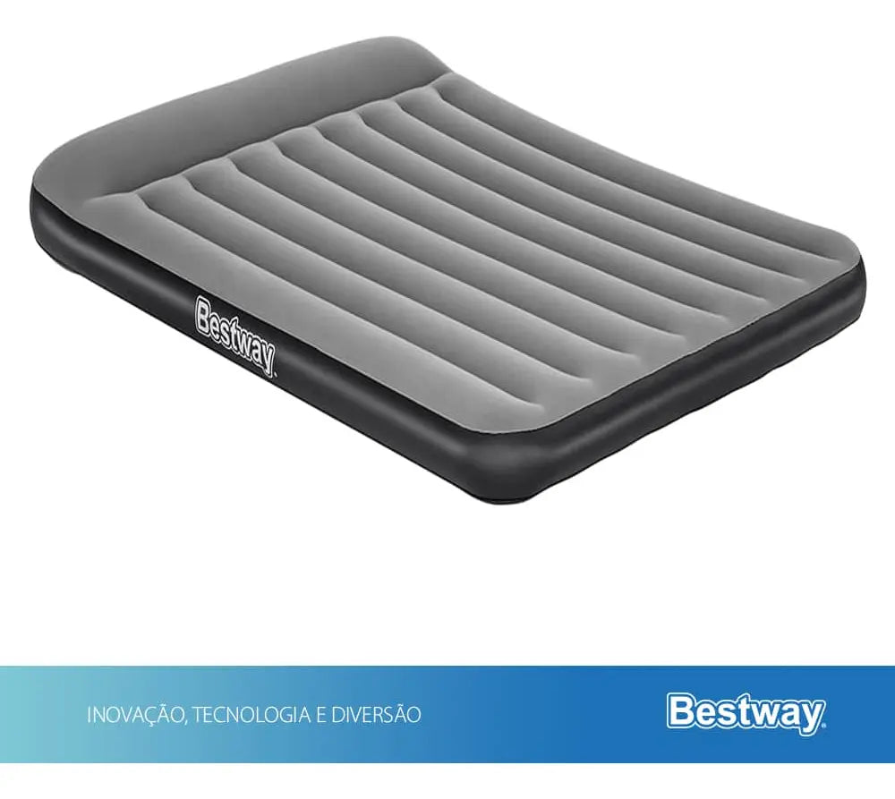 Colchón Inflable Eléctrico Bestway Tritech Queen 220V | Bomba Integrada | 203 x 152 x 36 cm