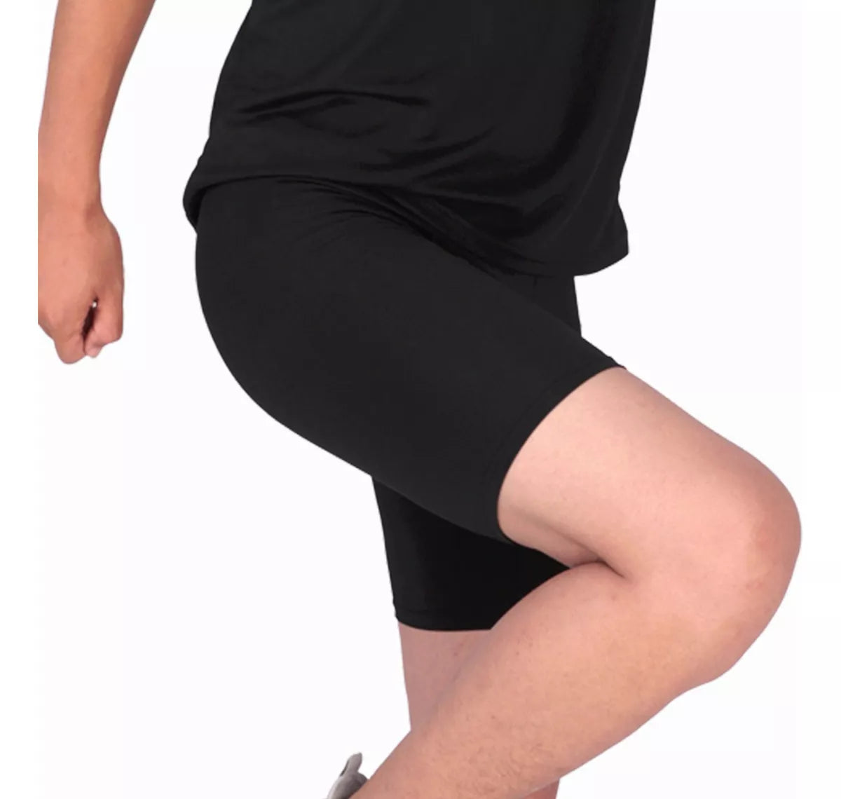 Calza Short Compresión Hombre Deportivo Licra Primera Capa
