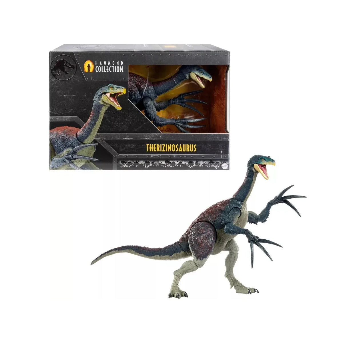 Mattel Jurassic World Coleccion Hammond Dinosaurio Therizinosaurus