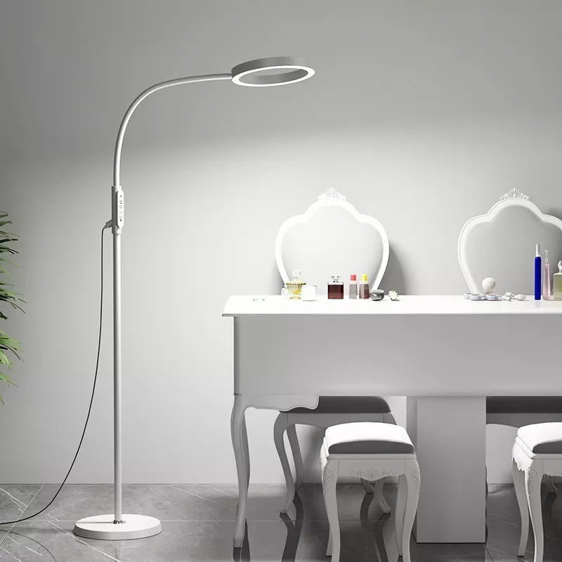 Lampara Luz Lupa Led Con Pedestal Cosmetologia Pestañas