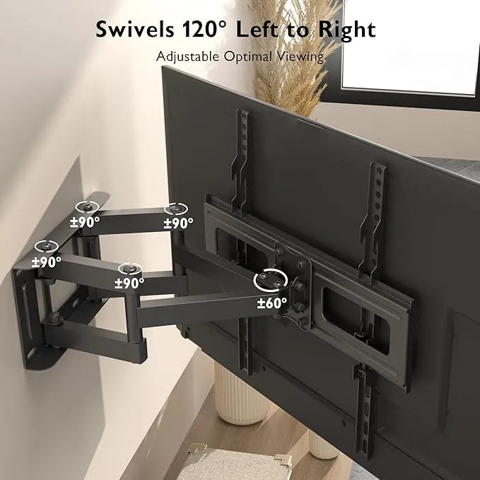 Soporte De Tv Led Lcd Hb 502 De 32 A 70 Pulgadas Color Negro CP502