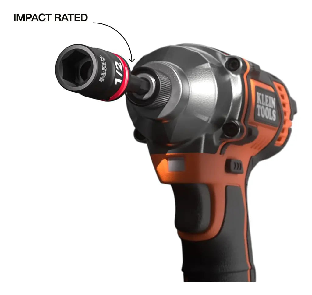 Juego de Dados de Impacto SAE 10 Piezas 3/8" - Klein Tools 33809 Grab-And-Go –
