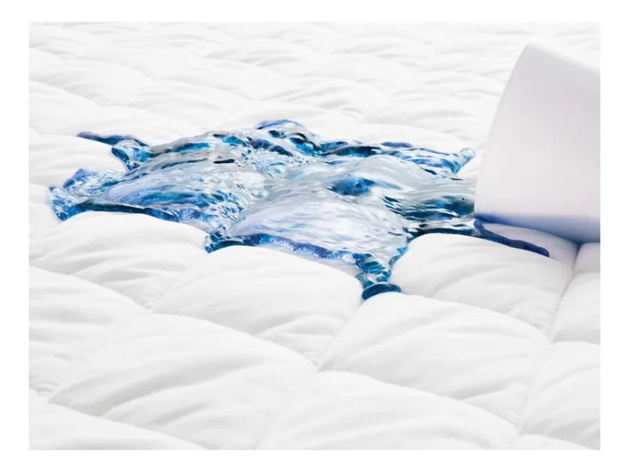 Cubre Colchón Impermeable King Hipoalergénico 180x200x40 Cm