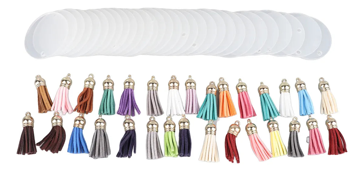 Kit De Llaveros Acrílico De 30 Uds.