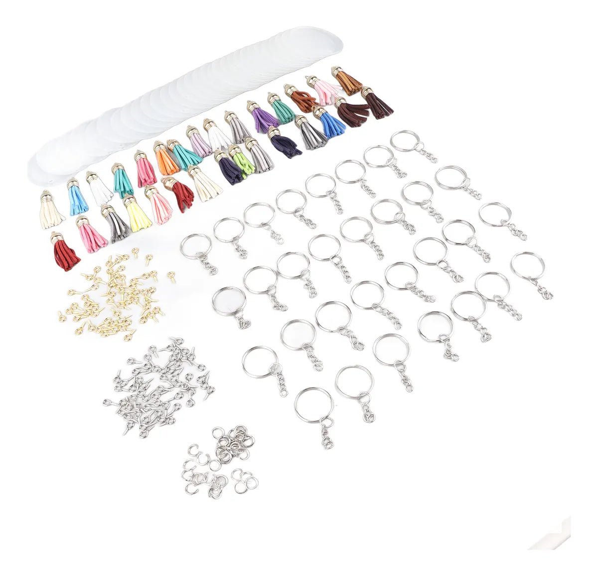 Kit De Llaveros Acrílico De 30 Uds.