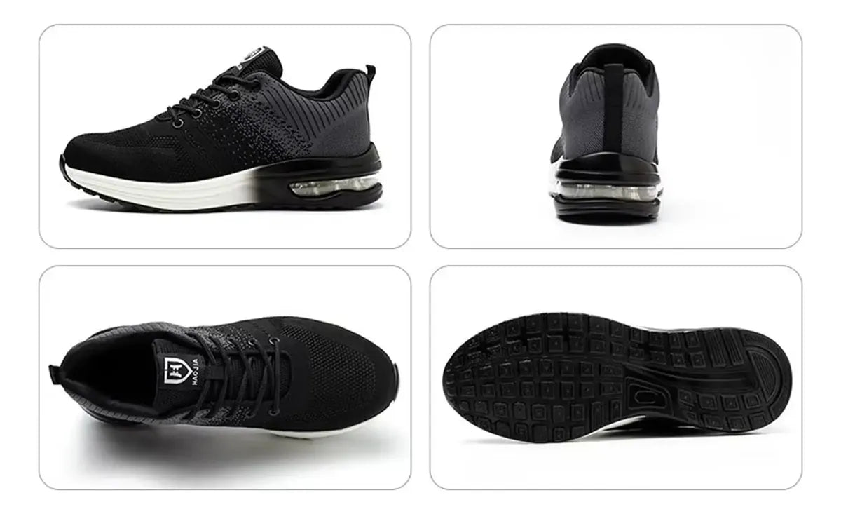 Zapatilla de Seguridad Industrial Unisex | Puntera de Acero | Antipinchazos | Nueva